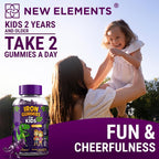 New Elements Iron Dinosaur Gummies for Kids with Vitamin C - 60 Count - image 6