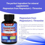 EAZGOO Magnesium L-Threonine Supplement