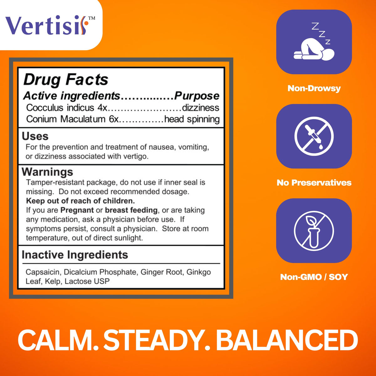 Scientific Health Vertisil Vertigo Support - image 5