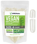 XPRS Nutra Size 4 Empty Capsules - 100 Count