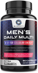 SILVERONYX Multivitamin for Men - 60 Capsules