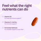 New Chapter Multivitamin for 50 Plus Immune Support