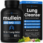 NutraChamps Mullein Leaf Extract Lung Support - 60 Capsules