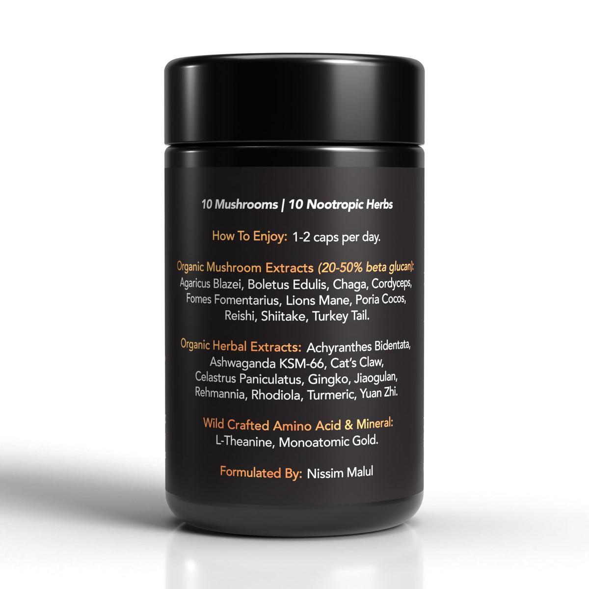 Immunity Herbals Lion's Mane Neuro Support - 80 Capsules - image 7