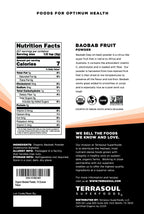 Terrasoul Superfoods Organic Baobab Powder - 48 oz (4 Pack) - image 2