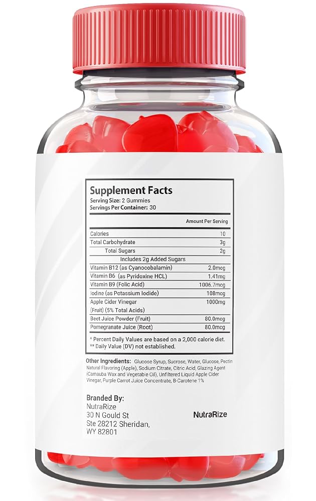 NutraRize Ketosyn ACV Keto Gummies Maximum Strength - 120 Gummies - image 2