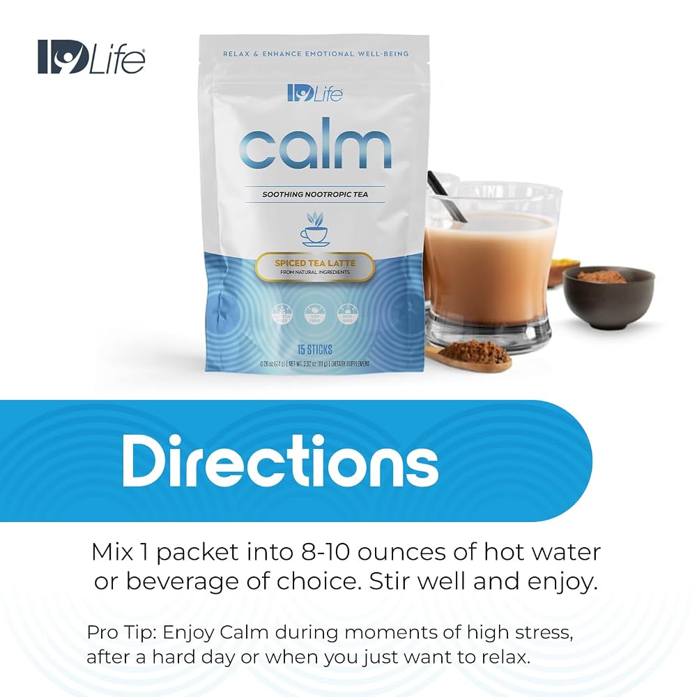 IDLife Calm Relaxation Drink Mix - 15 Sticks - image 6