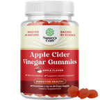 Natures Craft Apple Cider Vinegar Gummies with B12 - Energy Support - 60 Count