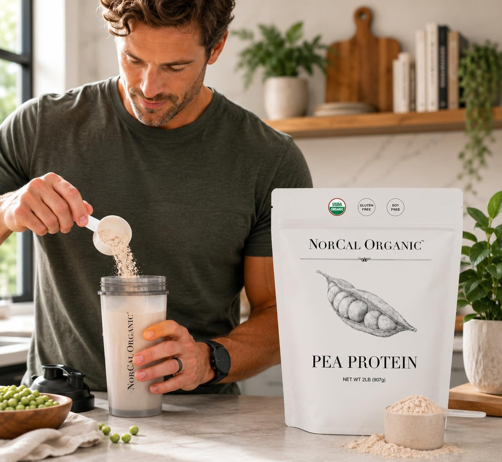 NorCal Organic Pea Protein Isolate Unflavored Vegan - 2 lb - image 5