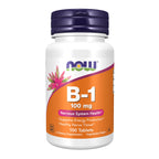 NOW Vitamin B-1 100 mg Nervous System Health - 100 Tablets