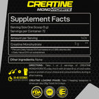 Forzagen Creatine Monohydrate Powder Unflavored - 72 Servings - image 2