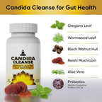 Generic Candida Cleanse Detox Probiotic & Herbal Formula - 60 Capsules - image 4