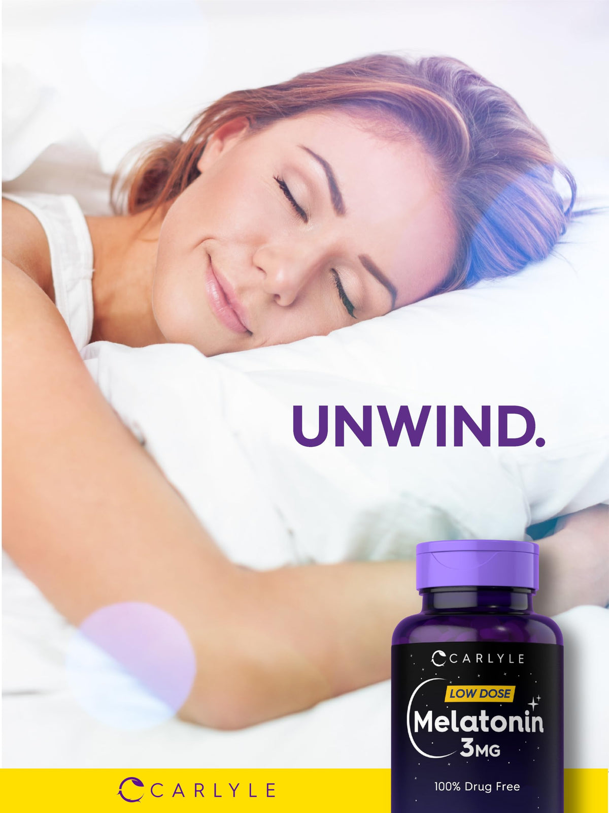 Carlyle Melatonin 3mg Tablets - 300 Count - image 6