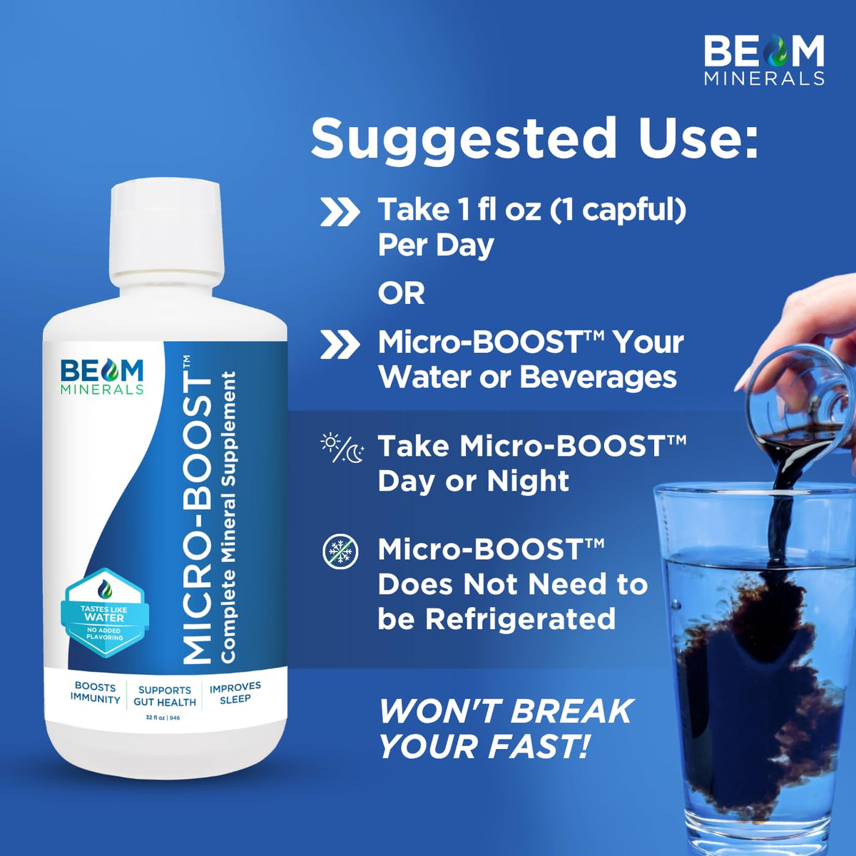 BEAM Minerals Micro-Boost Humic Mineral Blend