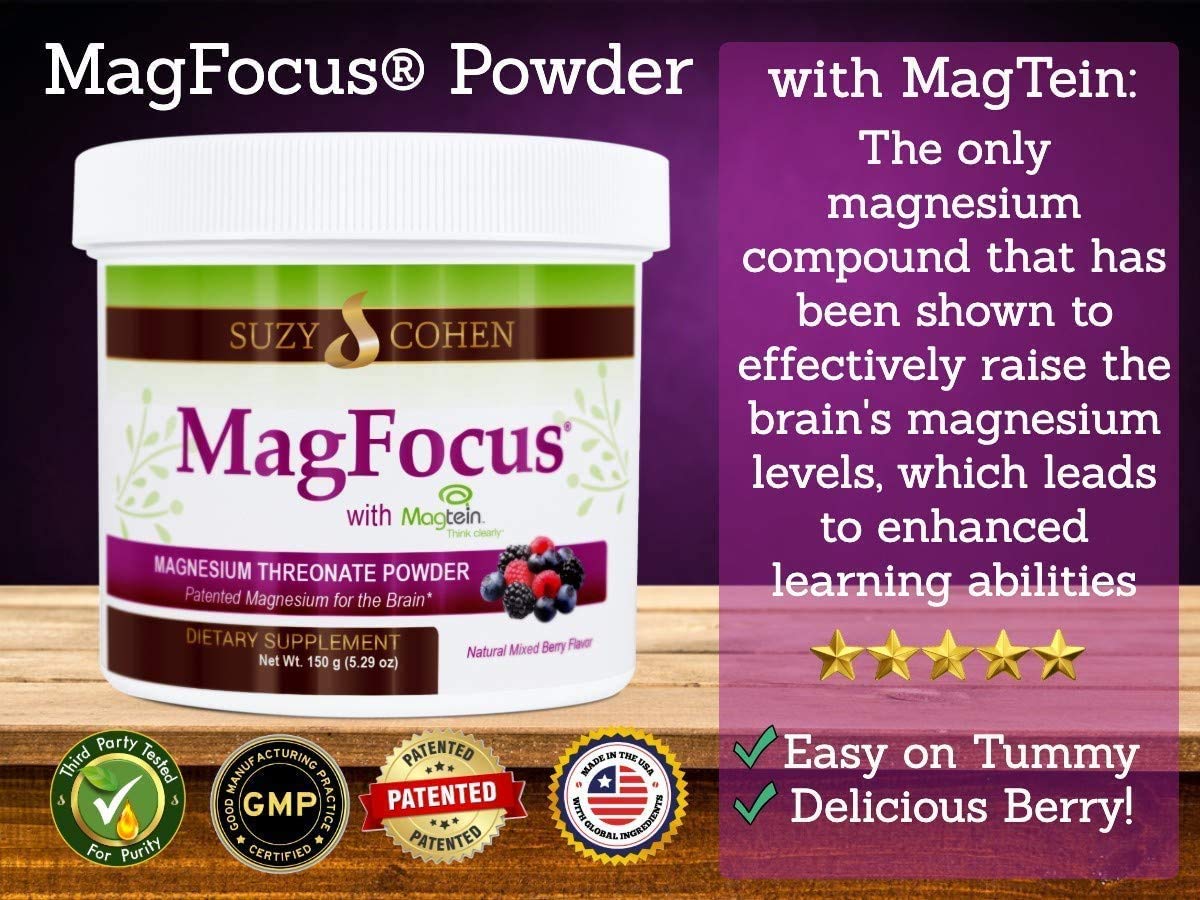 Script Essentials MagFocus Magnesium L-Threonate Glycinate Powder - 5.29 oz - image 2