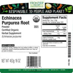 Frontier Co-op Echinacea Purpurea Root Powder, Organic - 1 lb - image 2