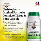 Christopher's Original Formulas Complete Tissue & Bone Formula - 300 Capsules - image 4