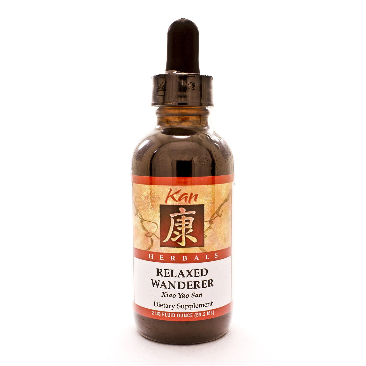 Kan Herb Relaxed Wanderer Traditional Chinese Herbal Formula - 1 fl oz