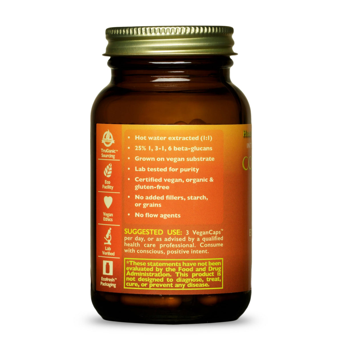 HealthForce SuperFoods Integrity Extracts Cordyceps - 90 Capsules - image 3