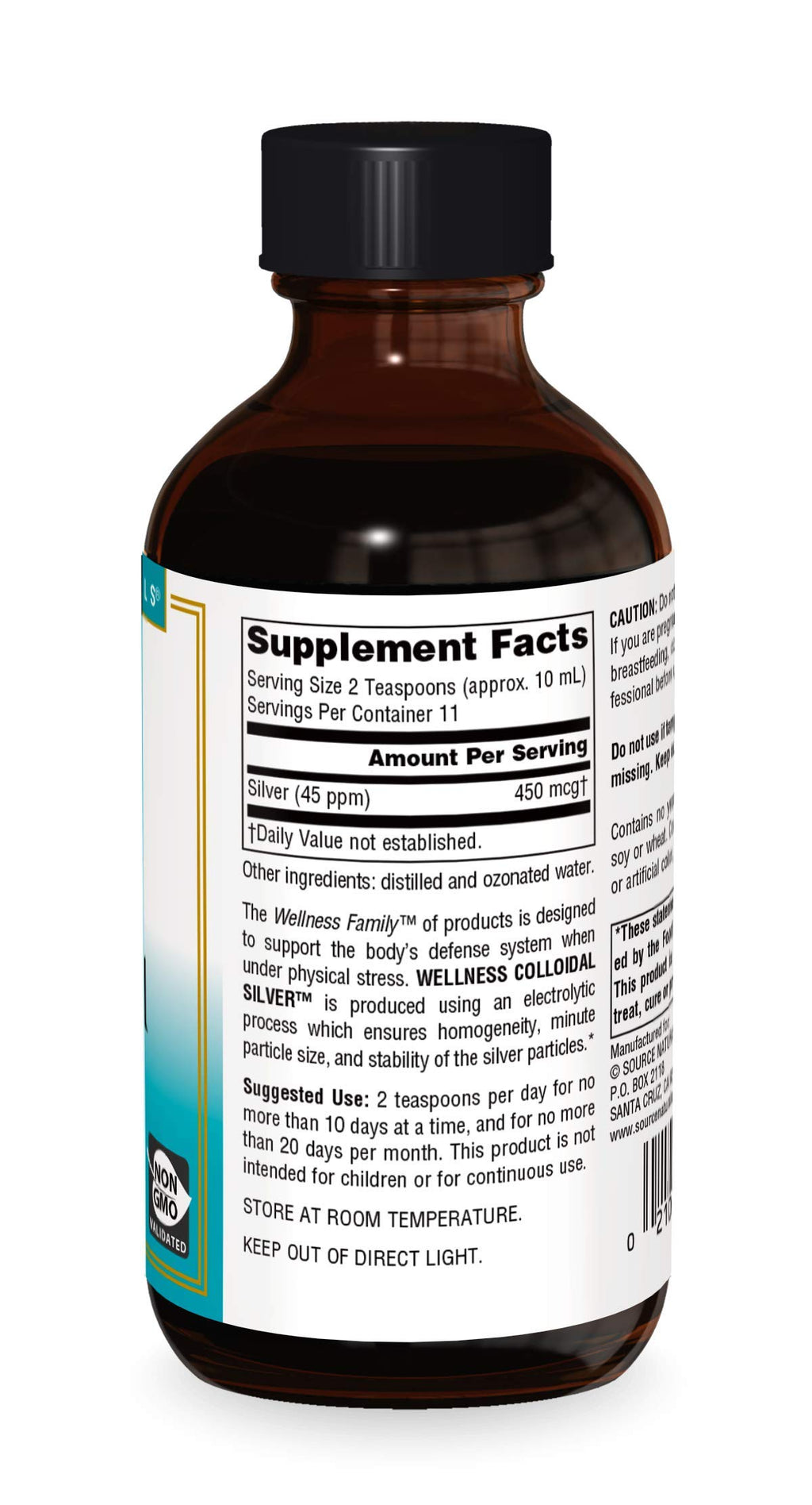 Source Naturals Wellness Colloidal Silver - 4 Fl Oz - image 3