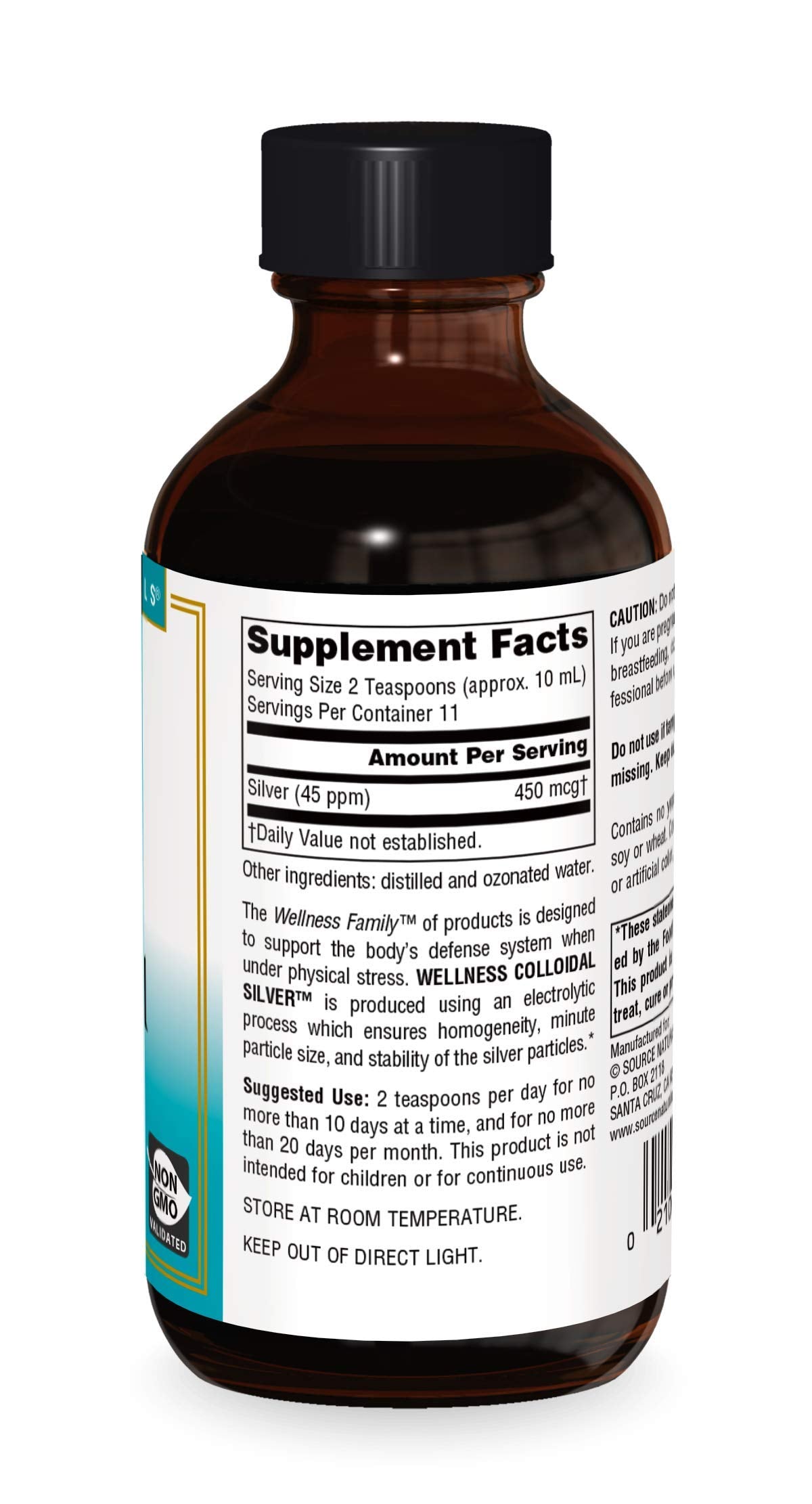 Source Naturals Wellness Colloidal Silver - 4 Fl Oz - image 3