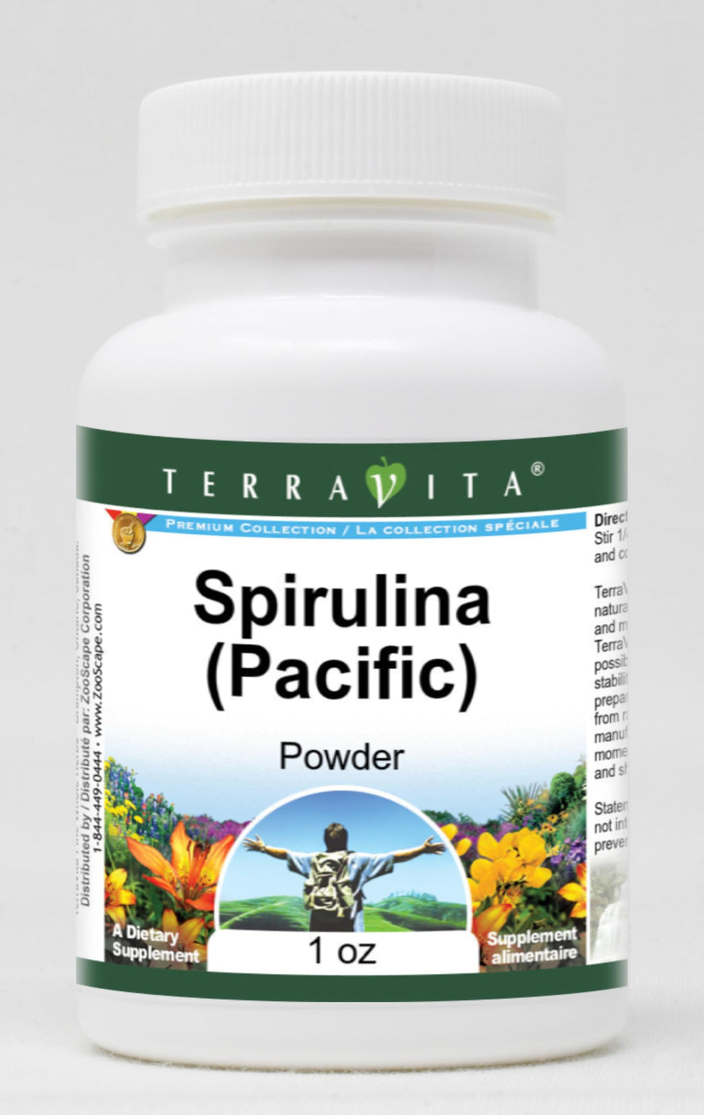 Terravita Spirulina Pacific Powder - 1 oz