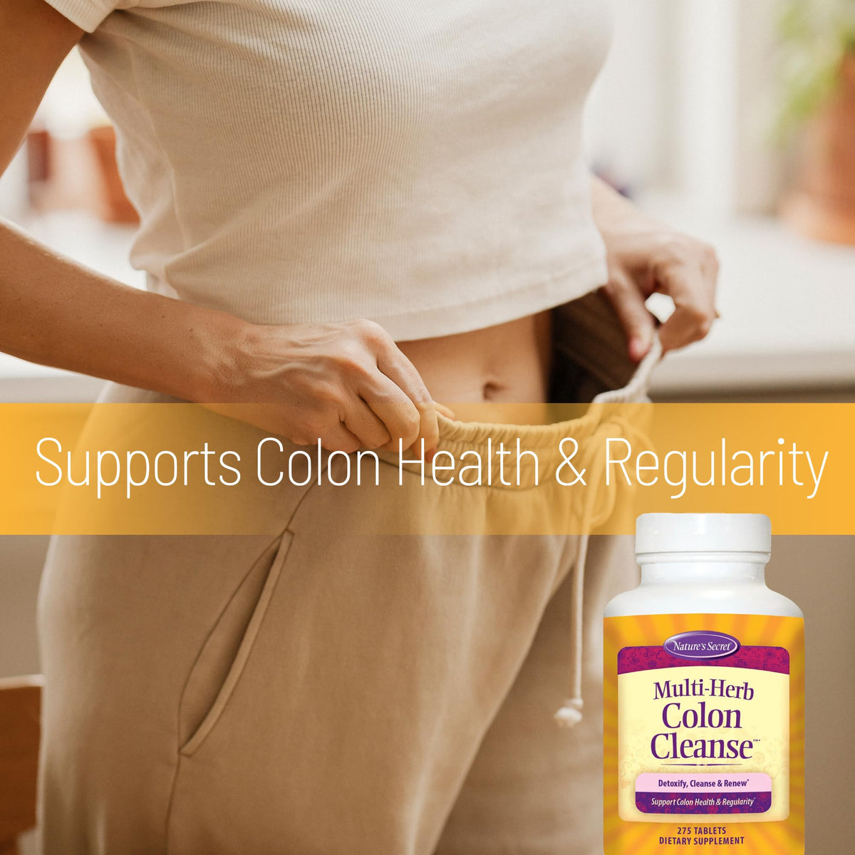 Nature's Secret Multi-Herb Colon Cleanse Digestive Health - 275 Tablets - image 5