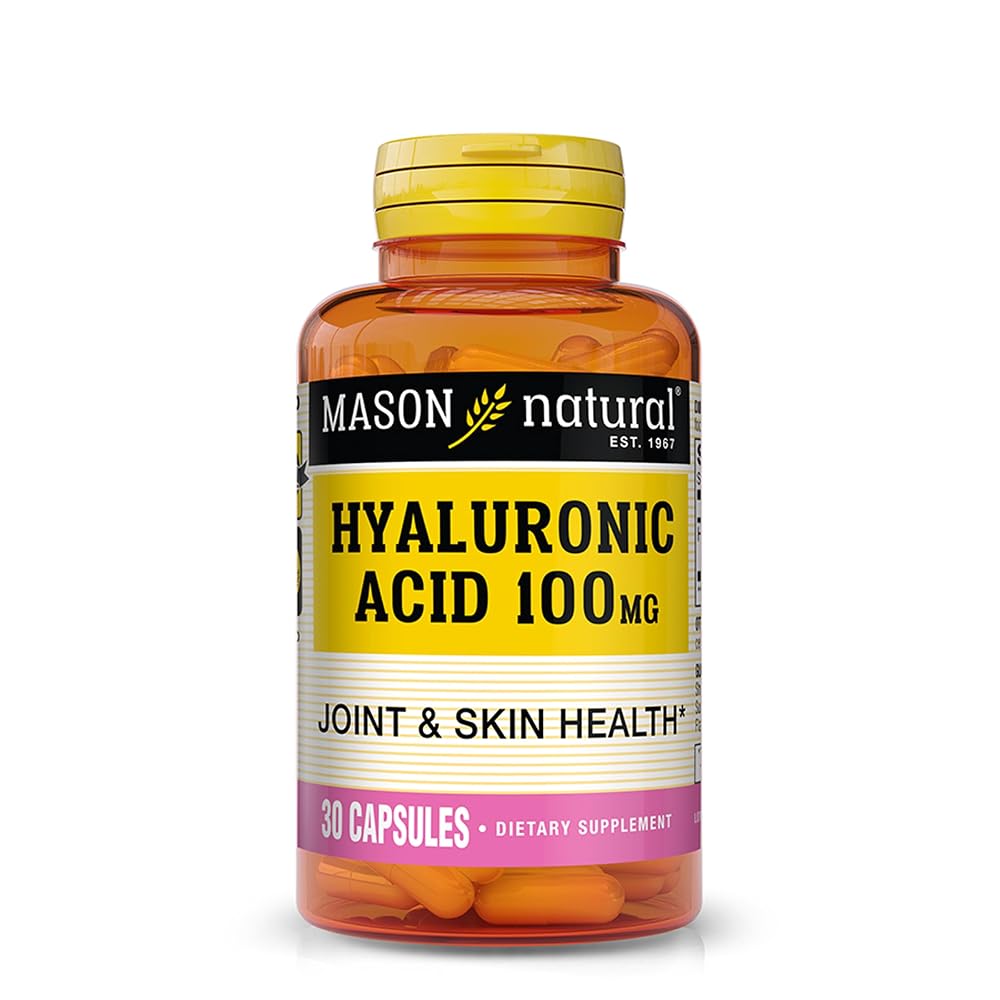 Mason Natural Hyaluronic Acid 100 mg Capsules - 30 Count