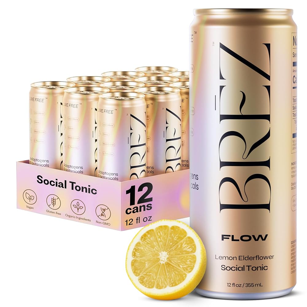 BREZ BRĒZ Lion's Mane Mushroom Drink