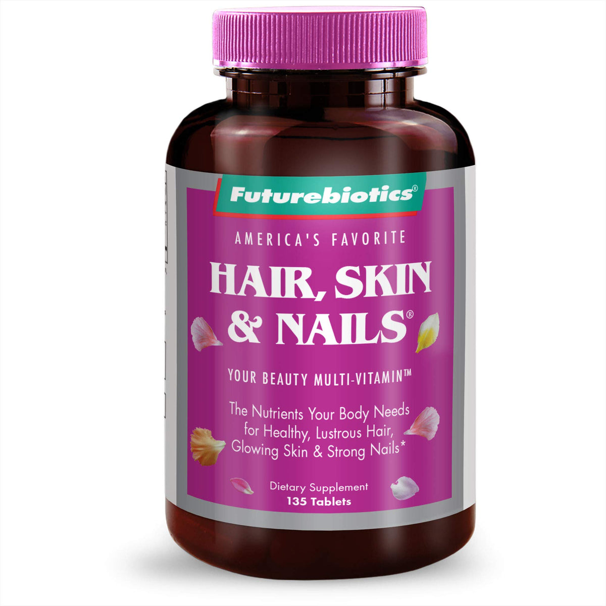 Futurebiotics Hair, Skin & Nails Beauty Multivitamin - 135 Tablets - image 5