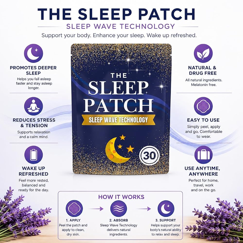 TAT2 Sleep Patches for Adults Magnesium L-Threonate - 90 Patches - image 2