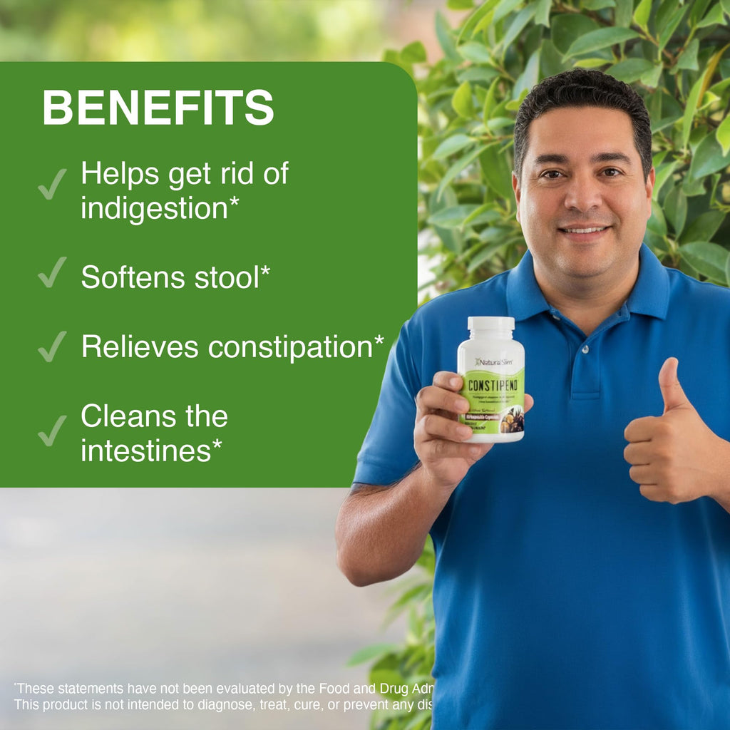 NaturalSlim Constipend Magnesium Oxide for Constipation Relief