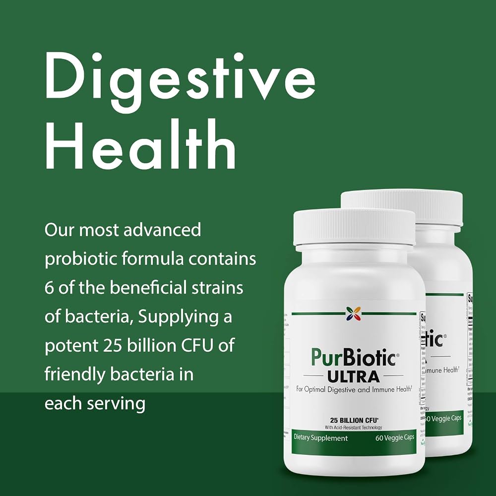 Stop Aging Now PurBiotic ULTRA 25 Billion CFU - 60 Vegetarian Capsules - image 2