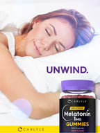 Carlyle Melatonin 1mg Gummies - 90 Count - image 6
