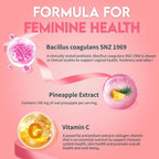 Airboy Vaginal Probiotic Gummies for Women, Pineapple - 60 Gummies - image 3