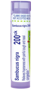 Boiron Sambucus Nigra 200Ck Homeopathic Pellets - 80 Pellets