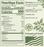 NorCal Organic Natural Grass Fed Whey Protein Powder