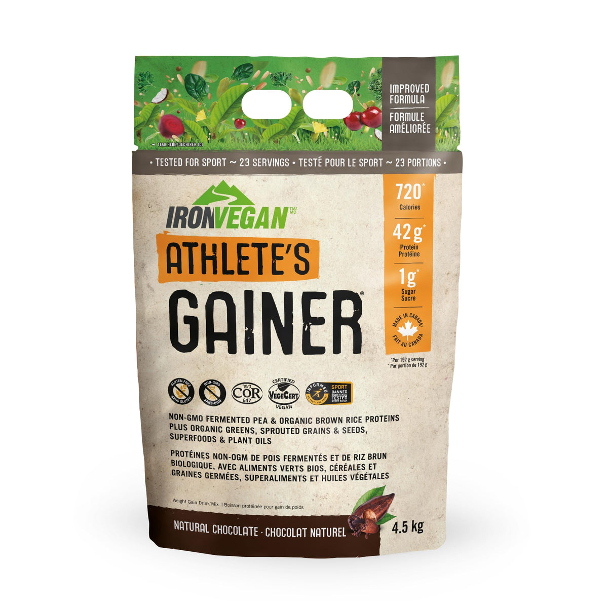 IRONVEGAN Iron Vegan PROTEIN_SUPPLEMENT_POWDER
