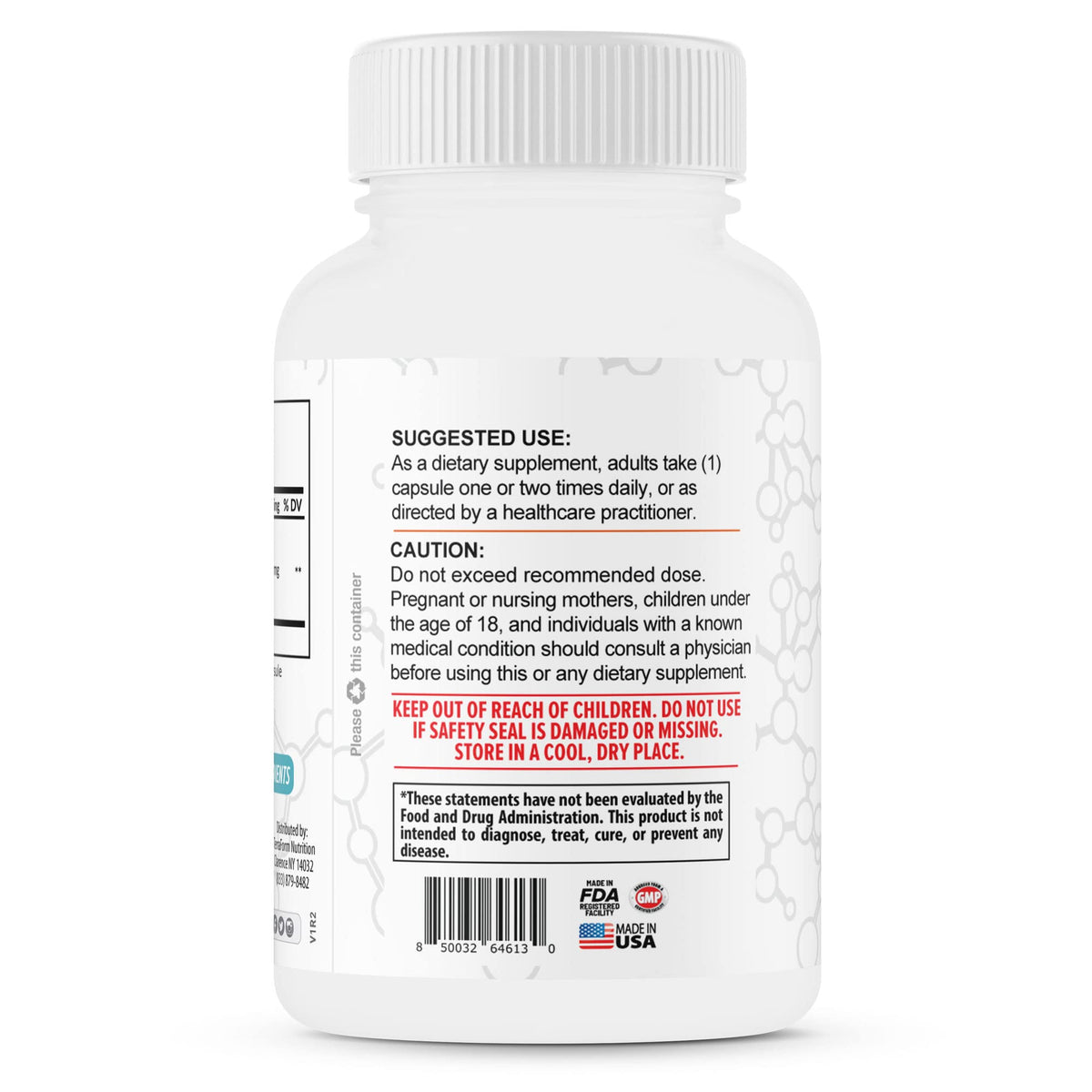 TerraForm Nutrition S-Acetyl Glutathione 300mg - 60 Capsules - image 5