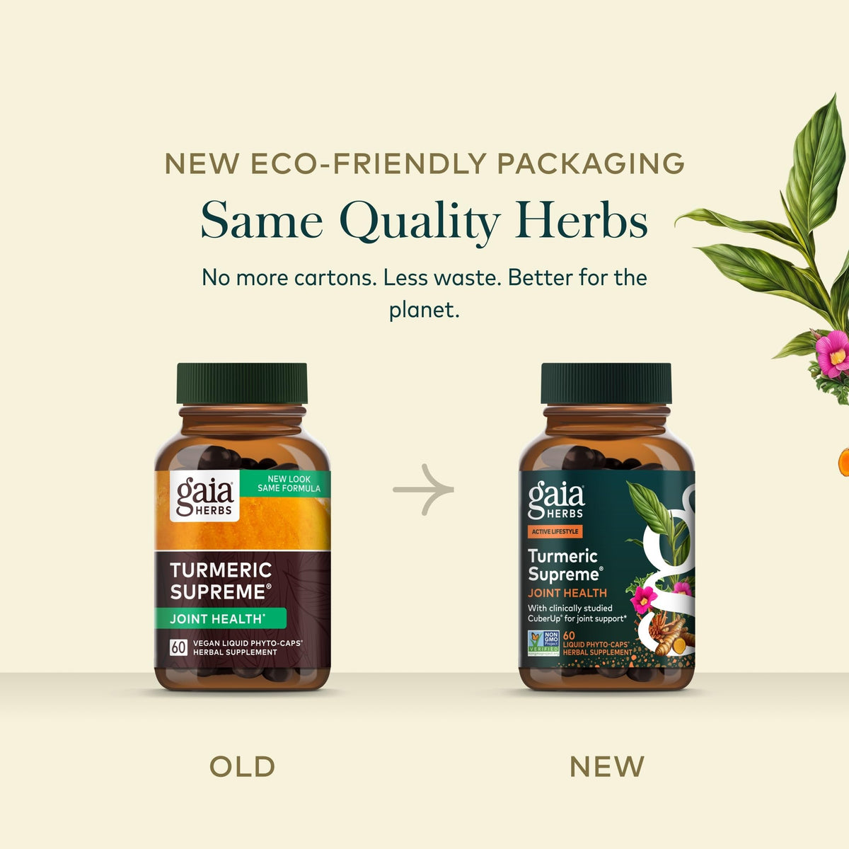 Gaia Herbs Turmeric Supreme Joint Health - Joint Support Supplement
