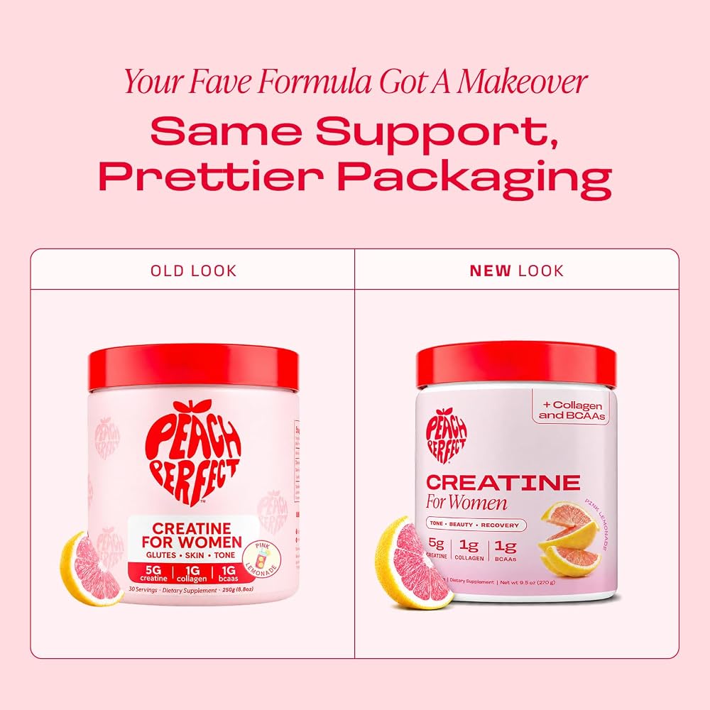Peach Perfect Creatine for Women Powder - 30 Servings - image 3