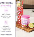 Obvi Collagenic Burn Powder, Collagen Peptide Blend