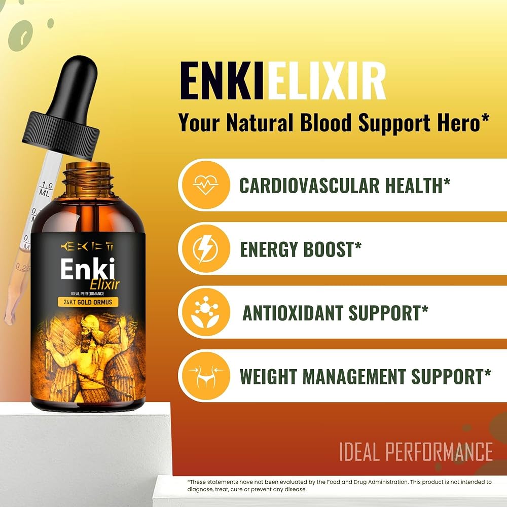 IDEAL PERFORMANCE Enki Elixir Drops Supplement Liquid - 2 Pack - image 4