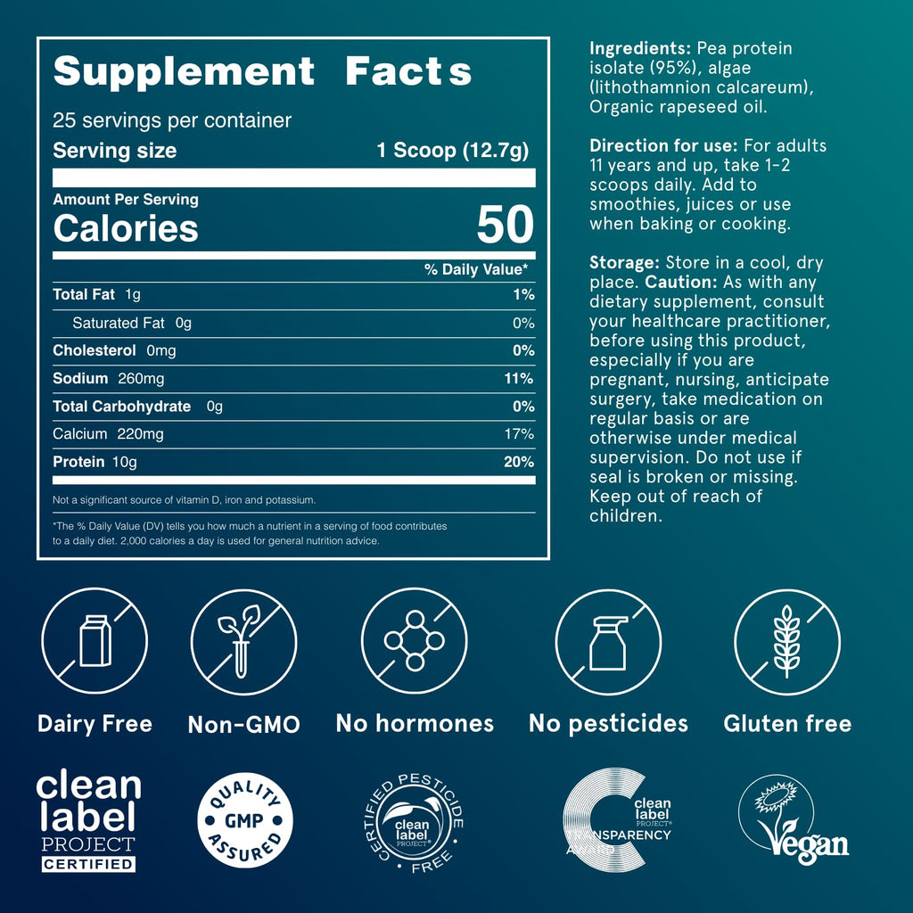 Puori PB Vegan Plant Based Protein Powder - 25 Servings - image 8