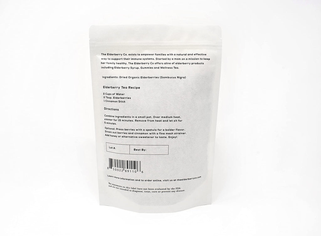 The Elderberry Co. Dried Organic Elderberries - 16 oz - image 2