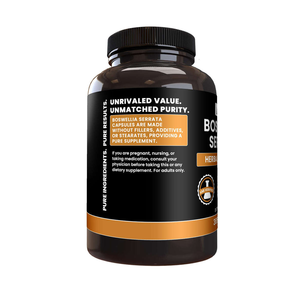 PURE ORIGINAL INGREDIENTS Boswellia Serrata - 365 Capsules - image 3