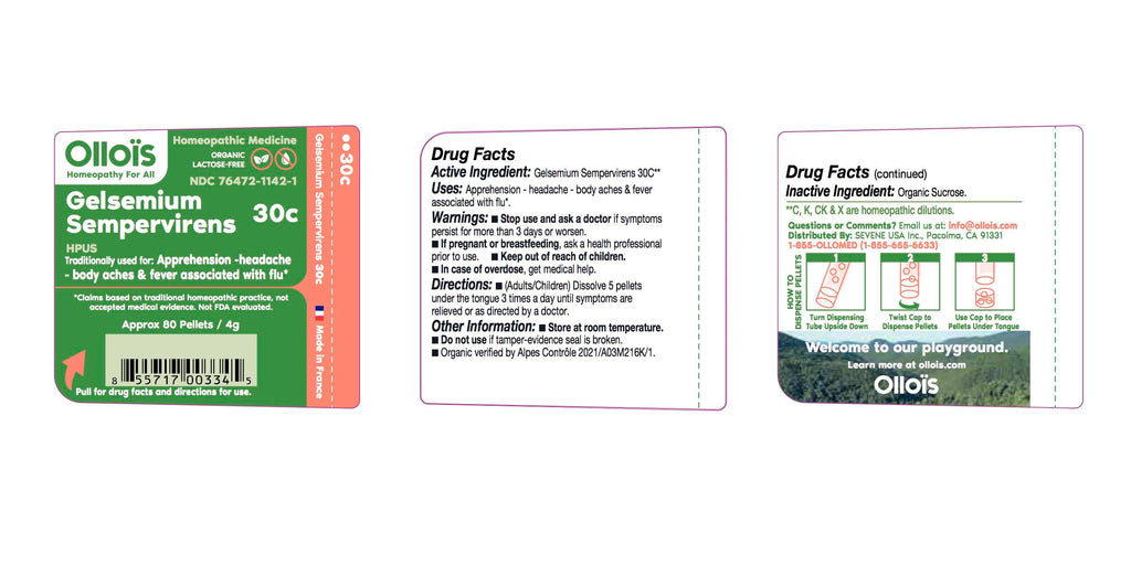 OLLOÏS Gelsemium Sempervirens 30C Homeopathic - 80 Pellets - image 2