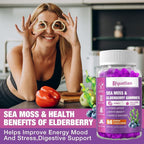 Riyuetian Sea Moss Gummies & Elderberry