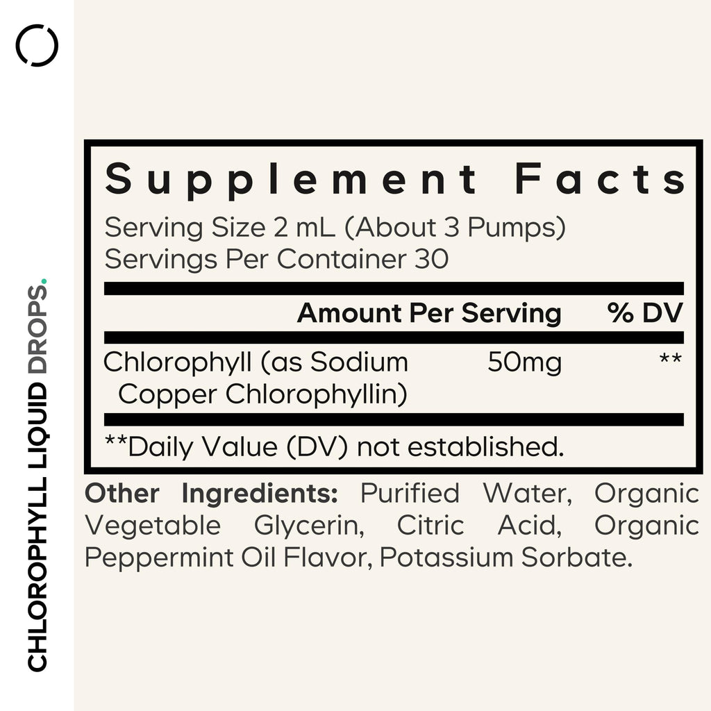 Codeage Chlorophyll Liquid Drops Organic Peppermint - 2 Fl Oz - image 2