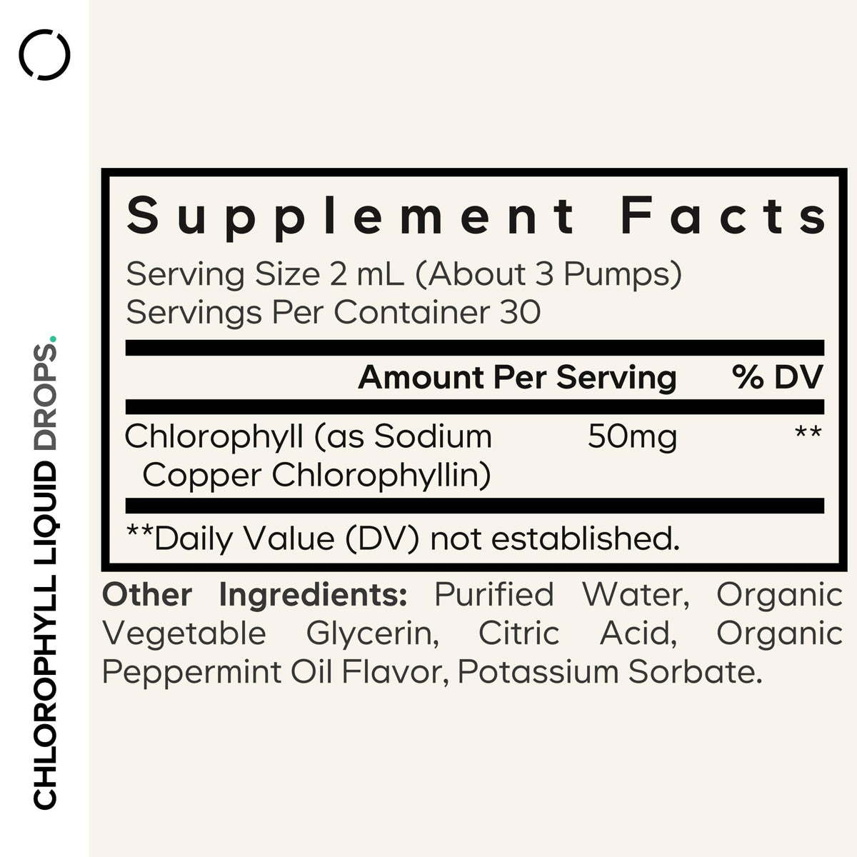 Codeage Chlorophyll Liquid Drops Organic Peppermint - 2 Fl Oz - image 2